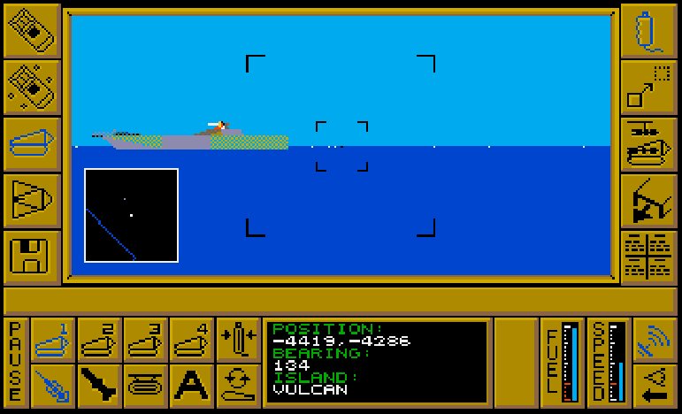 Carrier Command  1988 sci-fi game