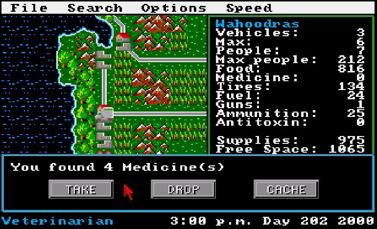 Roadwar 2000  1986 scifi computer game