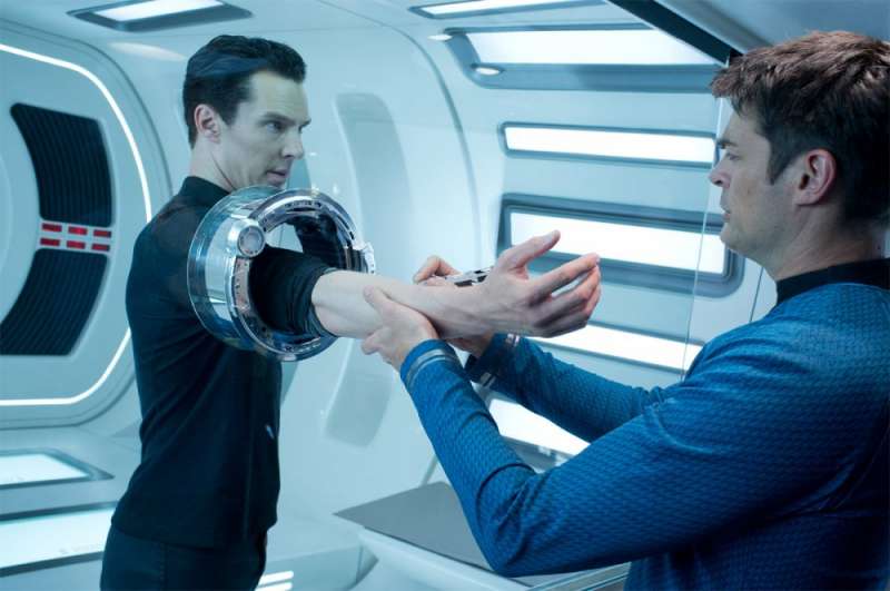 Star Trek Into Darkness Chris Pine, Zachary Quinto, Benedict Cumberbatch, American science fiction