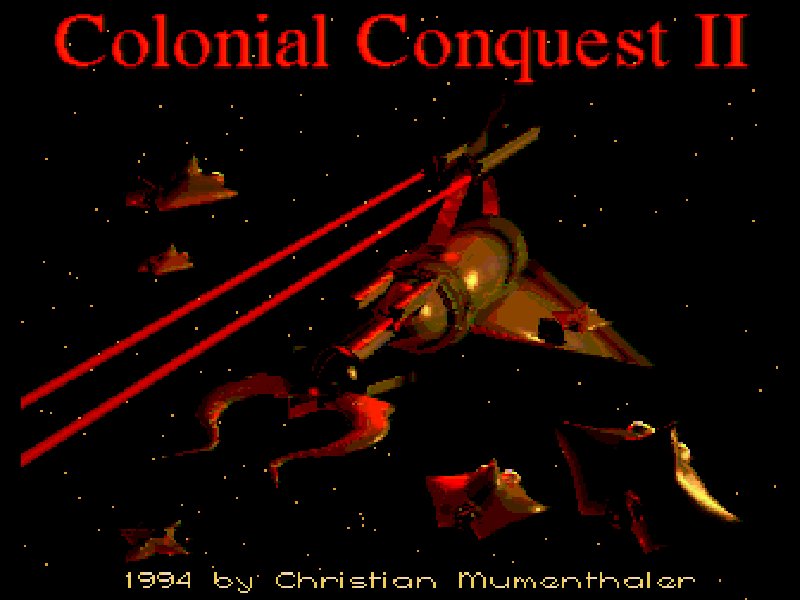 Colonial Conquest 2  1994 science fiction computer game