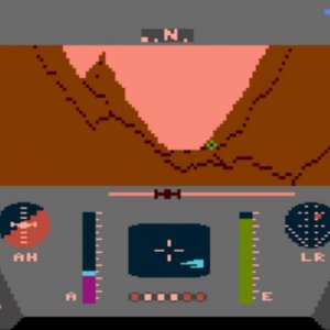 Rescue on Fractalus! 1984 scifi game