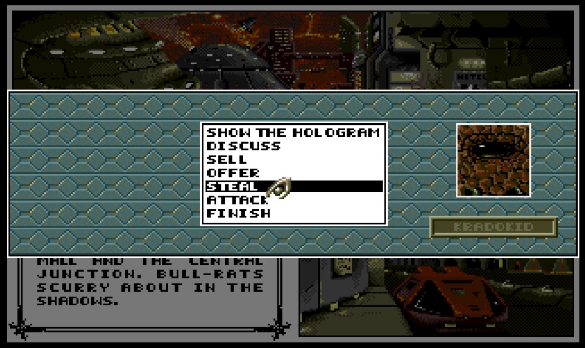 B.A.T. 1990 science fiction game