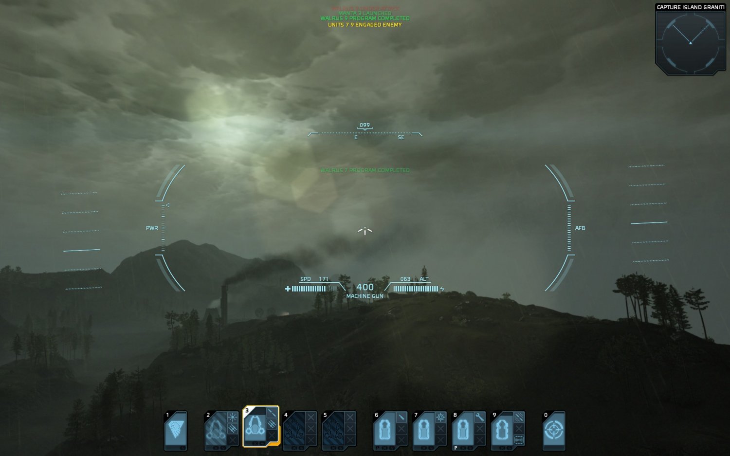 Carrier Command: Gaea Mission 2012 sci-fi computer game