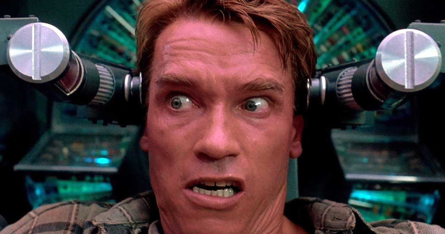 Total Recall Arnold Schwarzenegger, Rachel Ticotin, Sharon Stone, American science fiction