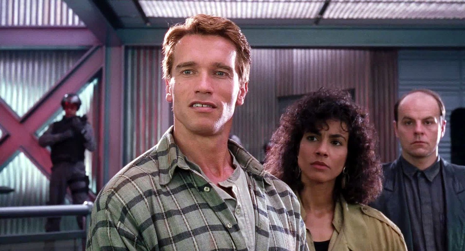 Total Recall Arnold Schwarzenegger, Rachel Ticotin, Sharon Stone, American science fiction