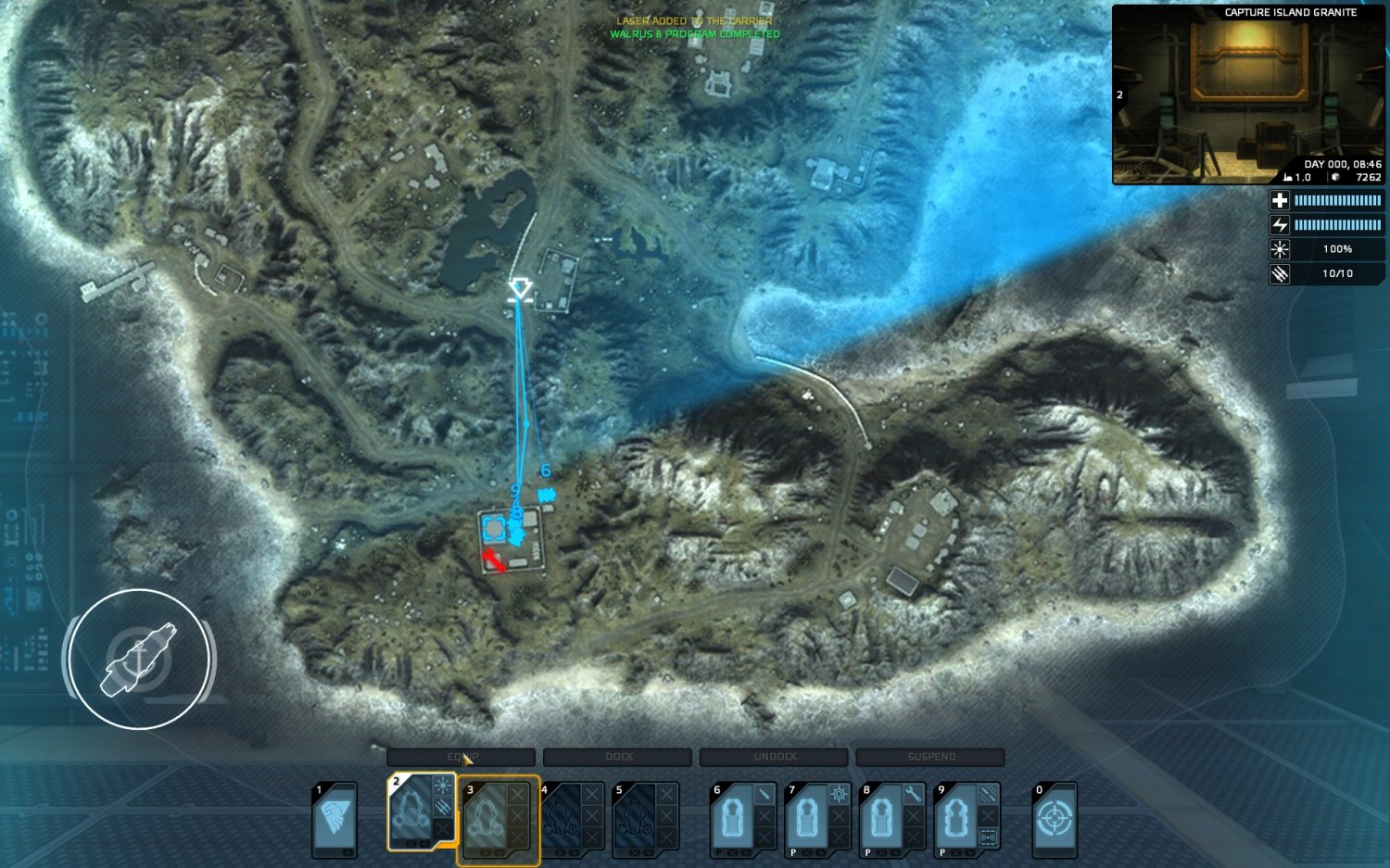 Carrier Command: Gaea Mission 2012 sci-fi computer game